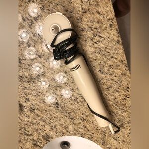 Cream Handheld Massager